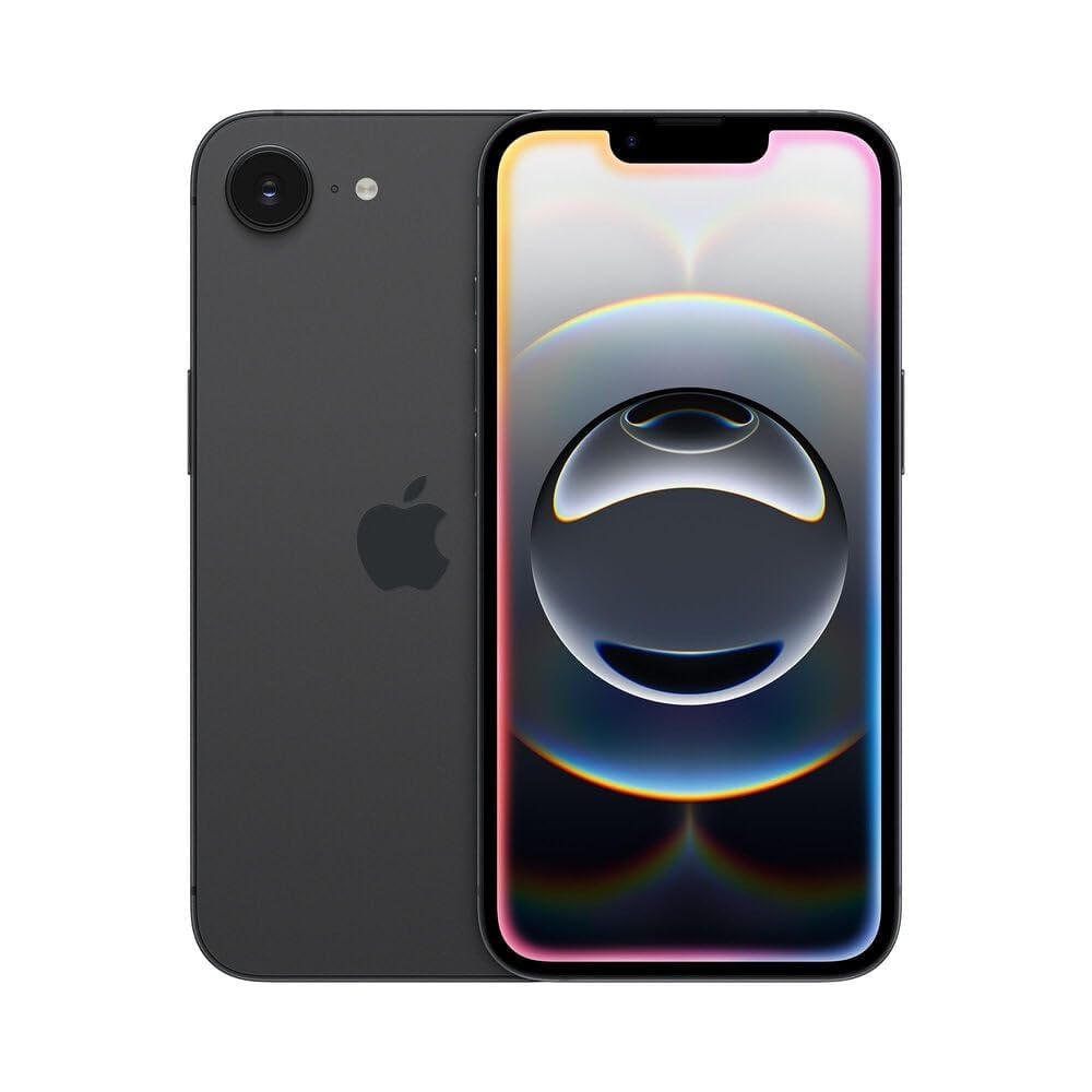 Apple iPhone 16e, 128 GB, Black (Refurbished)