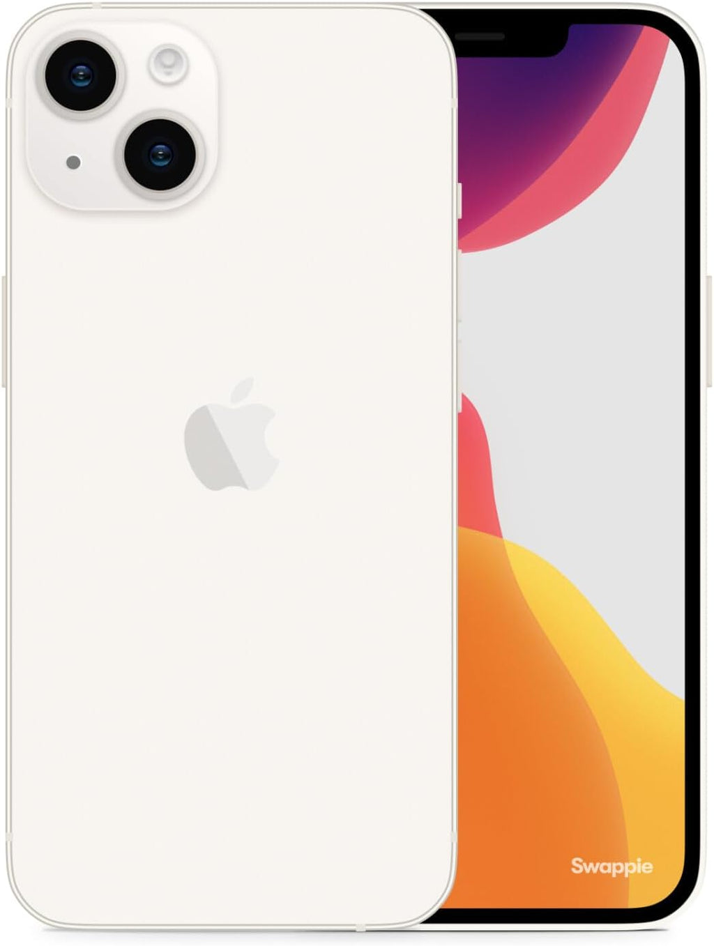 Apple iPhone 14, 128GB, Starlight (Refurbished)