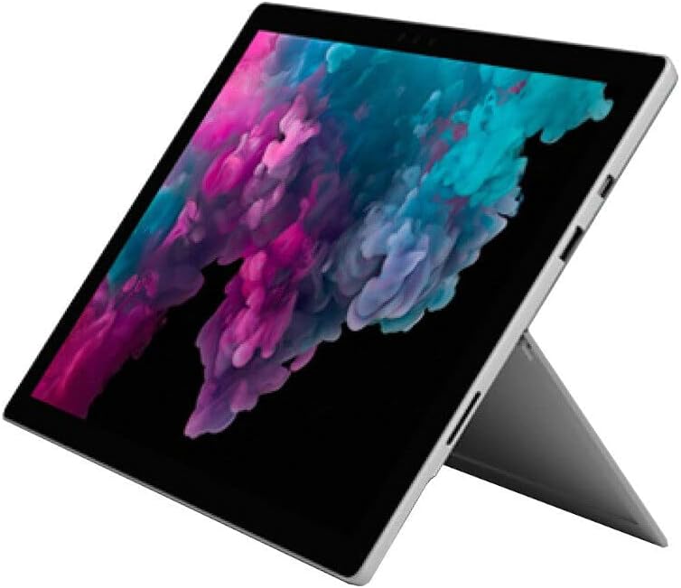 2018 Microsoft Surface Pro 6 with Intel Core i5-8250U (12.3-inch, 8GB RAM, 256GB SSD) Platinum (Refurbished)