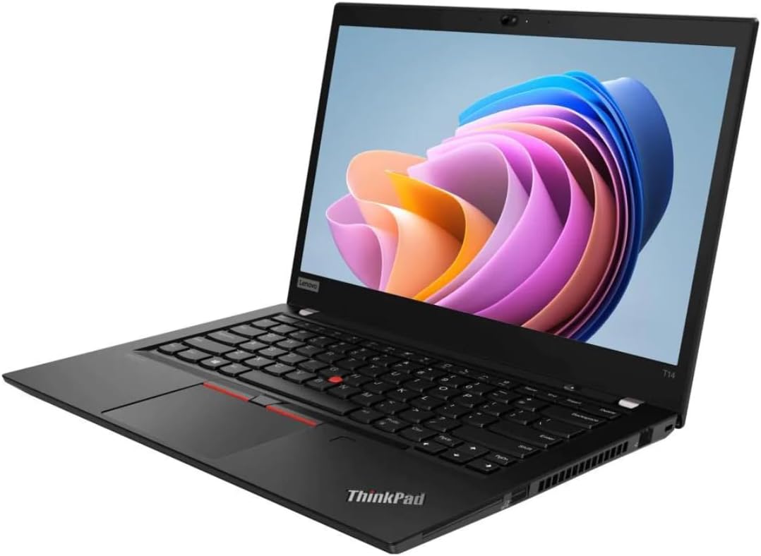 Lenovo ThinkPad T14 Gen 1 14" 1920x1080 Full HD Intel Core i5 10310U 256GB SSD 16GB HDD Memory Windows 11 Pro Webcam Laptop (Refurbished)