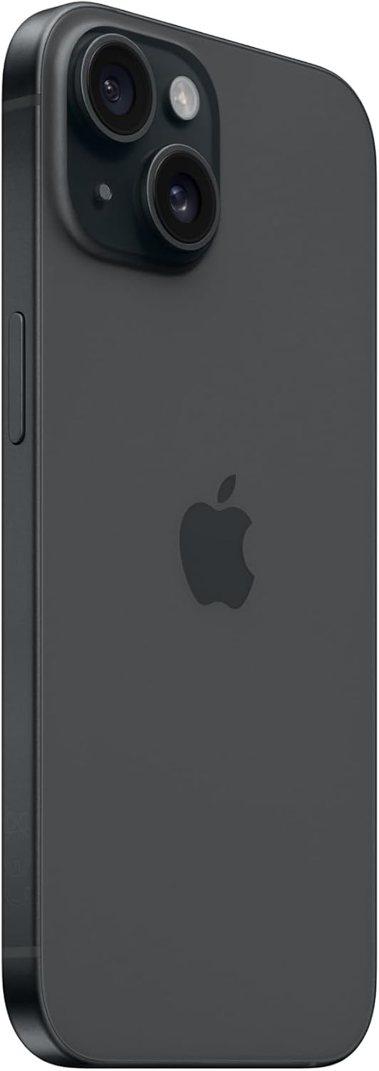 Apple iPhone 15, 128 GB, Black (Refurbished)