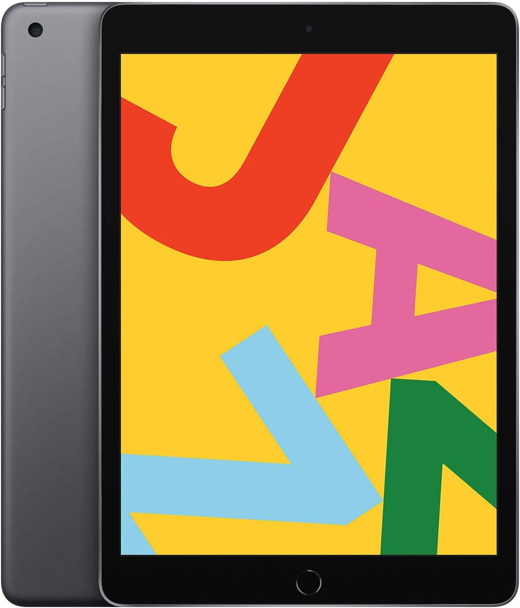 Apple iPad (7th Generation, 10.2-inch, 2019), 128GB, Wi-Fi, Space Gray (Refurbished)