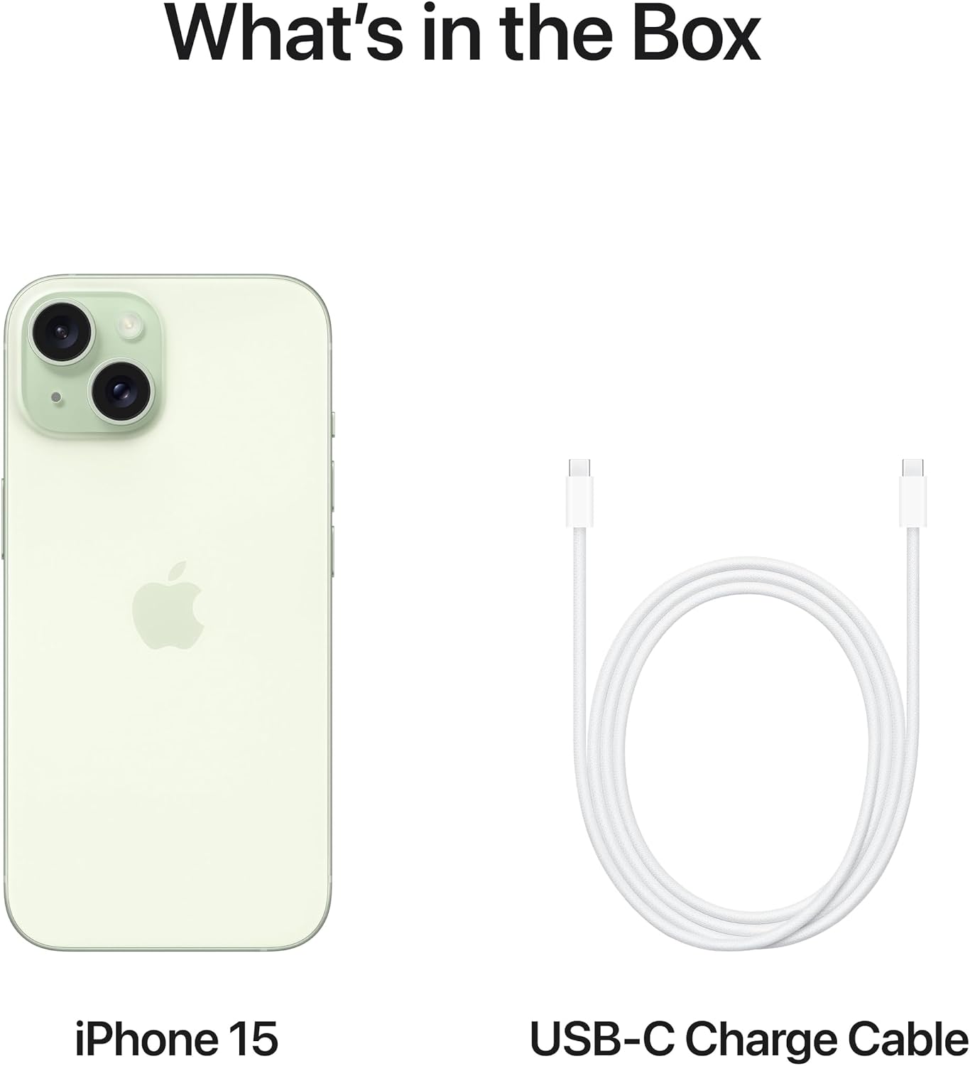 Apple iPhone 15 128GB - Green (Refurbished)