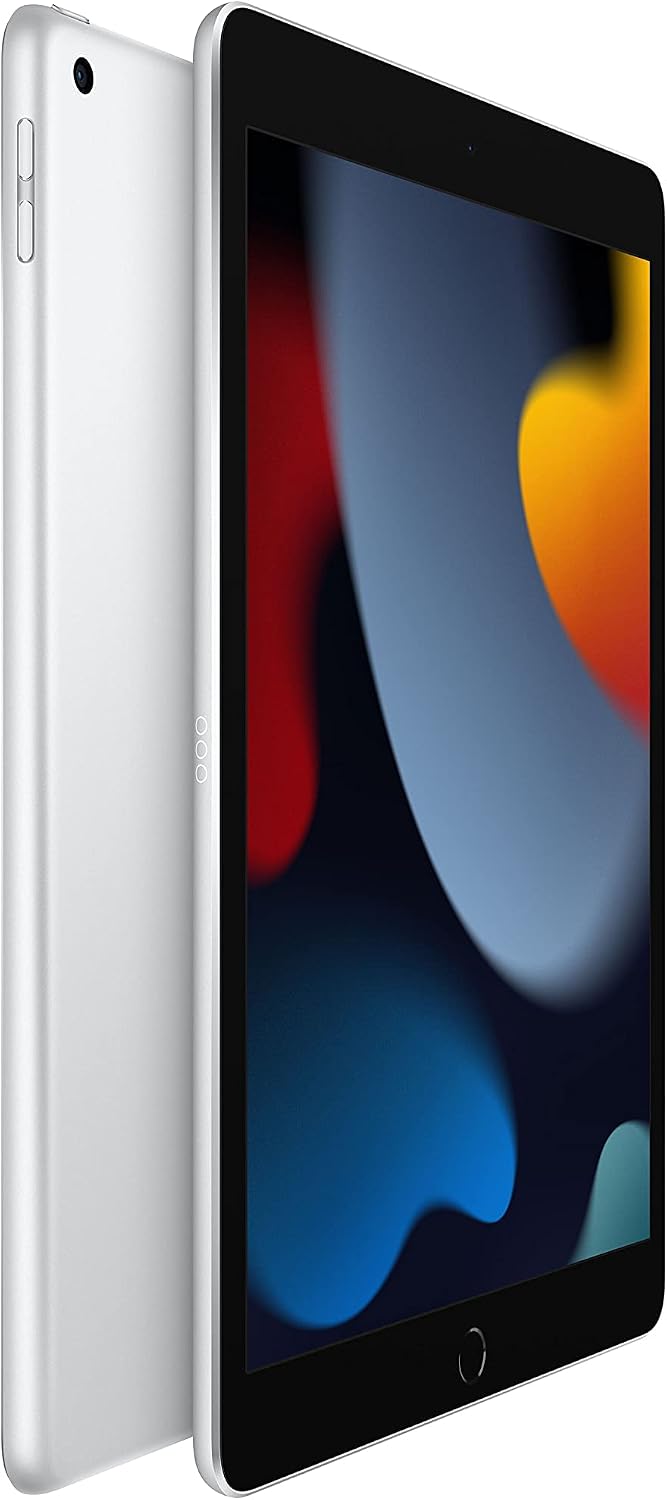 Apple iPad (9th Generation, 10.2-inch, 2021), 64GB, Wi-Fi, Silver (Refurbished)