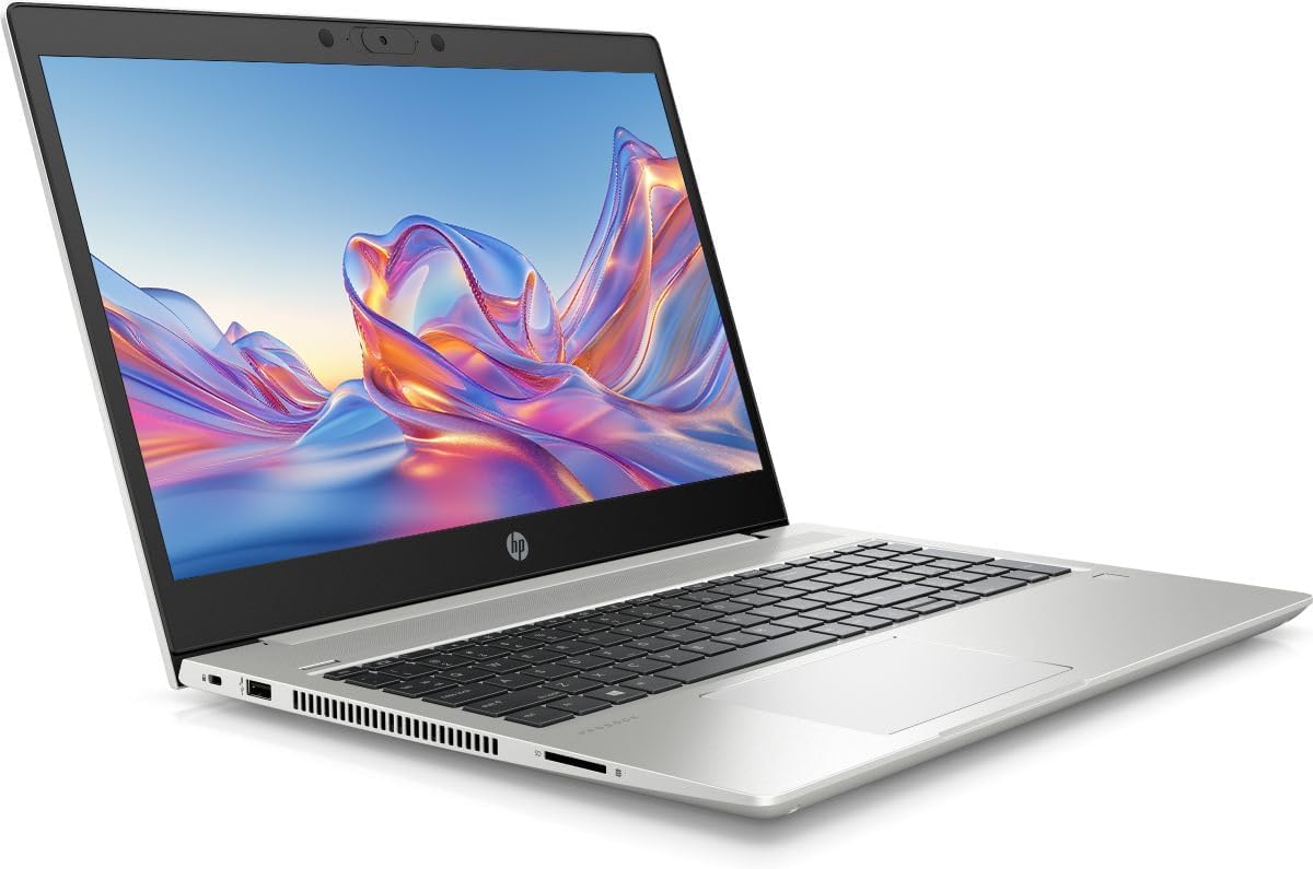 HP ProBook 450 G7 Business Laptop, 15.6 Inches (1366x768), Intel Core i5-10210U, 16GB RAM, 512GB SSD, US QWERTY Keyboard, Windows 11 Pro (Refurbished)