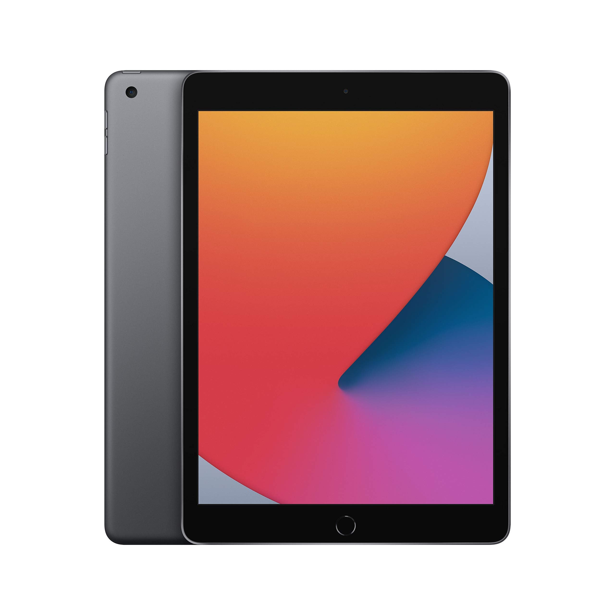 Apple iPad (8th Generation, 10.2-inch, 2020), 32GB, Wi-Fi + Cellular, Silver (Refurbished)