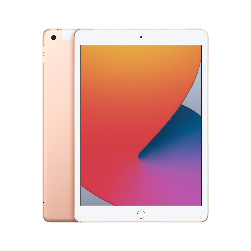 Apple iPad (8th Generation, 10.2-inch, 2020), 32GB, Wi-Fi + Cellular, Silver (Refurbished)