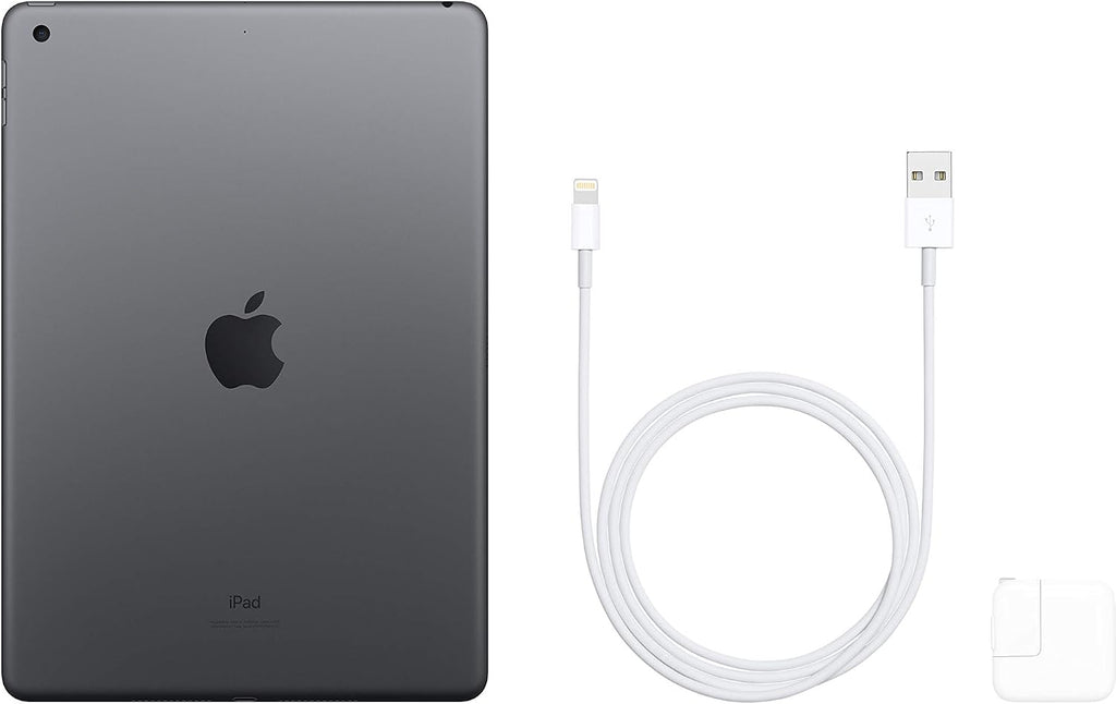 Apple iPad (7th Generation, 10.2-inch, 2019), 128GB, Wi-Fi, Space Gray (Refurbished)