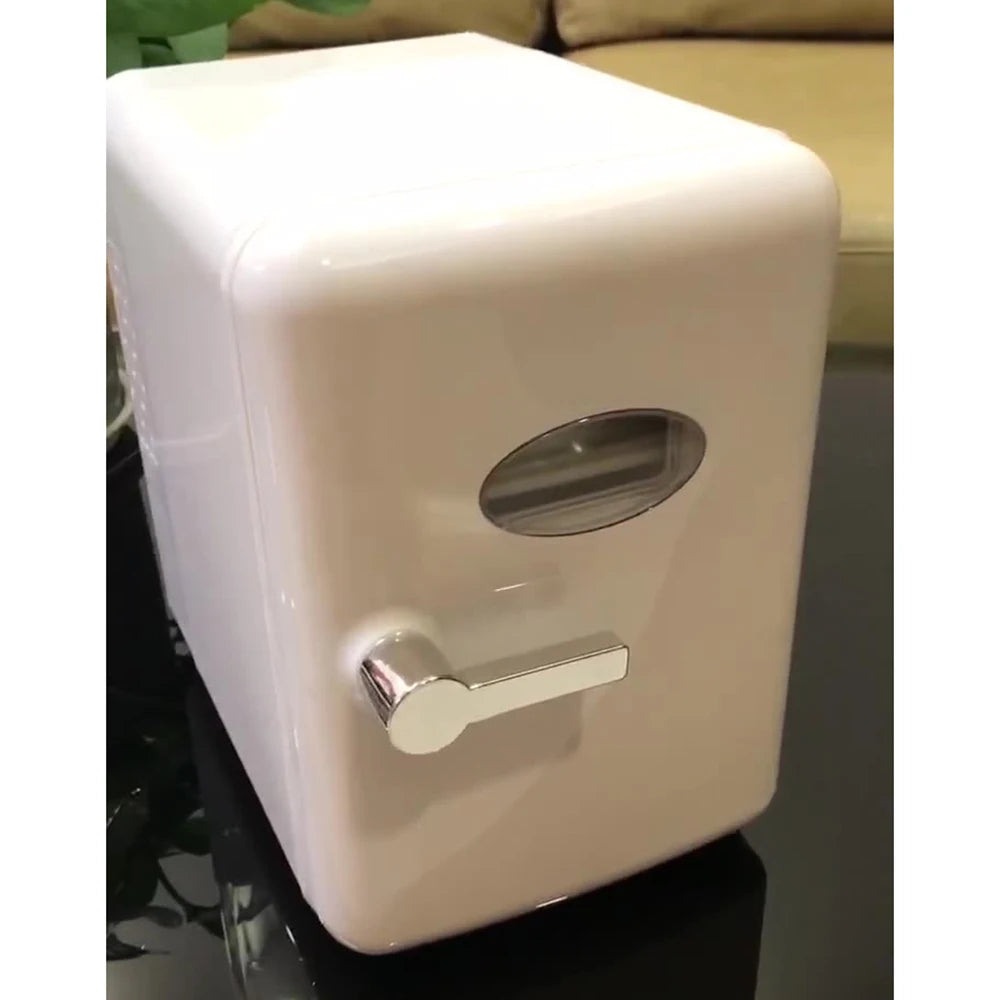 4L Mini Usb Refrigerator Portable Cooler Compact Refrigerator Single Door Small Fridge Skin Cosmetic Fridge For Car Home